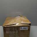 Crestlive Products Outdoor Chair Cushions Set of 4, 19" x 19" Patio Seat Cushions for Furniture with High-Density Foam, Waterproof and Fade Resistant Wicker Chair Pads for Outside Sofa, Grey (Light Gray)