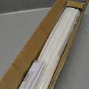 UNISHADES 100% Blackout No Tools No Drill Cordless Roman Shades for Windows, Size 35 3/4" W 60" H (for Windows 36" W 60" H) Blackout - Off-White