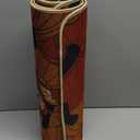 Artoid Mode Turkey Pumpkins Thanksgiving Kitchen Mats Set of 2, Home Decor Low-Profile Kitchen Rugs for Floor - 17x29 and 17x47 Inch