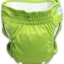 Teamoy Reusable Female Dog Diapers with Inserts (Pack of 4), Doggie Diaper Liners Period Pants for Dogs in Heat & Incontinence, Super-Absorbent, M
