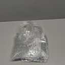 LEIFIDE 50pcs Clear Plastic Gift Bags with Handles PVC Reusable Transparent Totes Bags for Goodie Candy School Birthday Party (5.9 x 6.3 x 2.8 Inch)