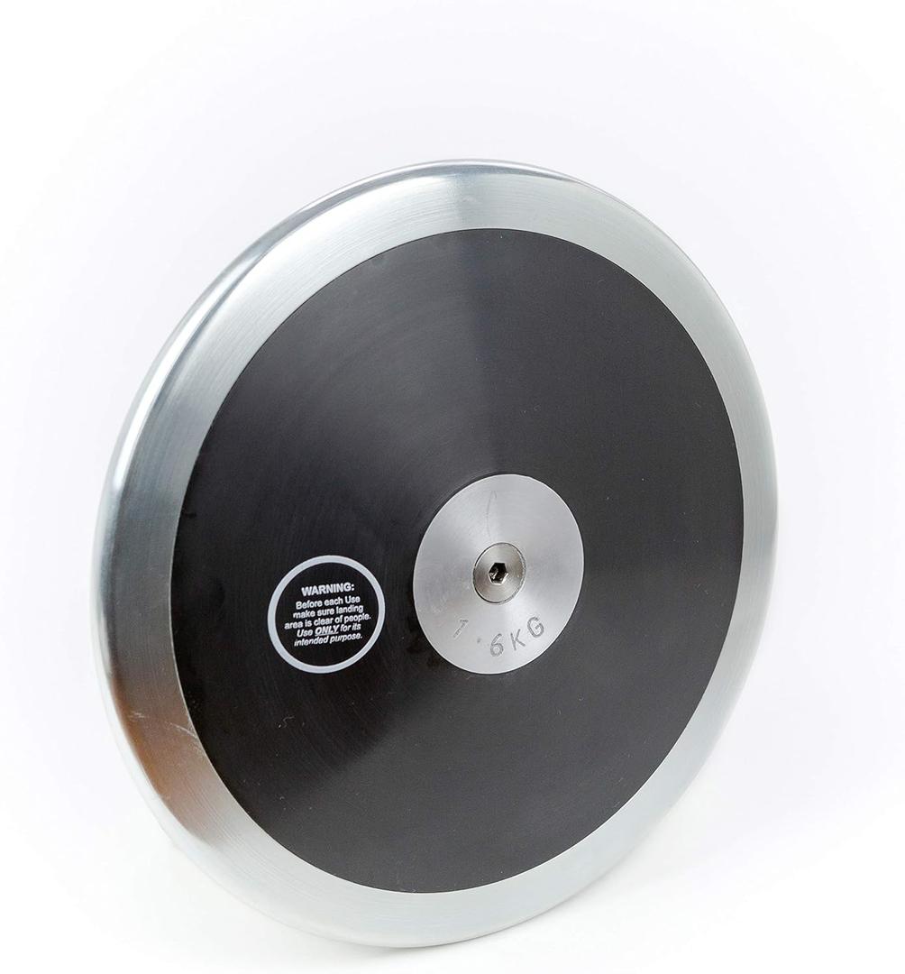 TC Black Hawk Discus. 1.6k Discus. 1.6 kg Discus. Our 1.6kg Discus empowers Young Athletes to go for Excellence and to Push Their Limits and excel in Competition.
