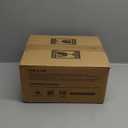 KOMUEE 220oz & 76.4oz Extra Large Glass Food Storage Containers with Airtight Lids, 2 Piece Big Glass Containers Set, Ideal for Storing Rotisserie Chicken, Lasagna,Salads,Fruits, Leak-proof & BPA-Free (Light Gray)