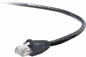Ethernet Patch Snagless Cable Cord - Black