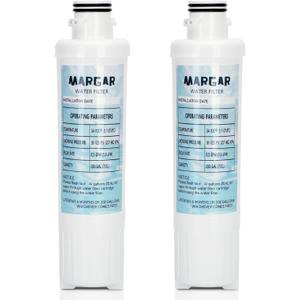 MIWF6200 Water Filter, Filter Cartridge Compatible with Midea MRS26D5AST and MRQ22D7AST Models Water Filters, MIWF6200 Water Filter Replacement for Sharp SJWF200 Filters (2 PACK)