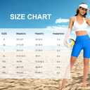 Blouty Women's 5''/7''/9'' Swim Shorts UPF 50+ High Waisted Board Shorts with Pockets Liner Quick Dry Swimsuit Bottoms (Navy, X-Large)