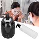 Massage Oil Warmer, Professional Electric Lotion Bottle Warmer with Two Oil Bottle Dispenser, LED Temperature Display, Essential Lube Gel Cream Heating Warmer for Home, Salon, SPA