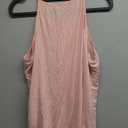 LouKeith Womens Tank Top Racerback Halter Tops Sleeveless Shirts Spaghetti Strap Camisole Casual Summer Basic Blouses (Large, Pink)