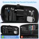 Reddening Switch 2 Carrying Case Compatible with Nintendo Switch 2, Protective Hard Shell Travel Case with 2 Screen Protector, 4 Thumb Caps, 2 Cleaning Cloths, 1 Cleaning Brush