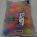 LANGXUN 50 100 200 Soft Plastic Ball Pit Balls for Kids, Gift for Baby Toddler Birthday Christmas, Ball Pit Play Tent, Baby Kiddie Pool Water Toys, Party Decoration (50 Balls, 7 Rainbow Colors)