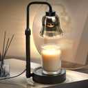 Candle Warmer Lamp with Timer: Adjustable Height Dimmable Warmer Candle Lamps - Mother's Day Gifts for Mom Home Decor House Warming Gifts New Home