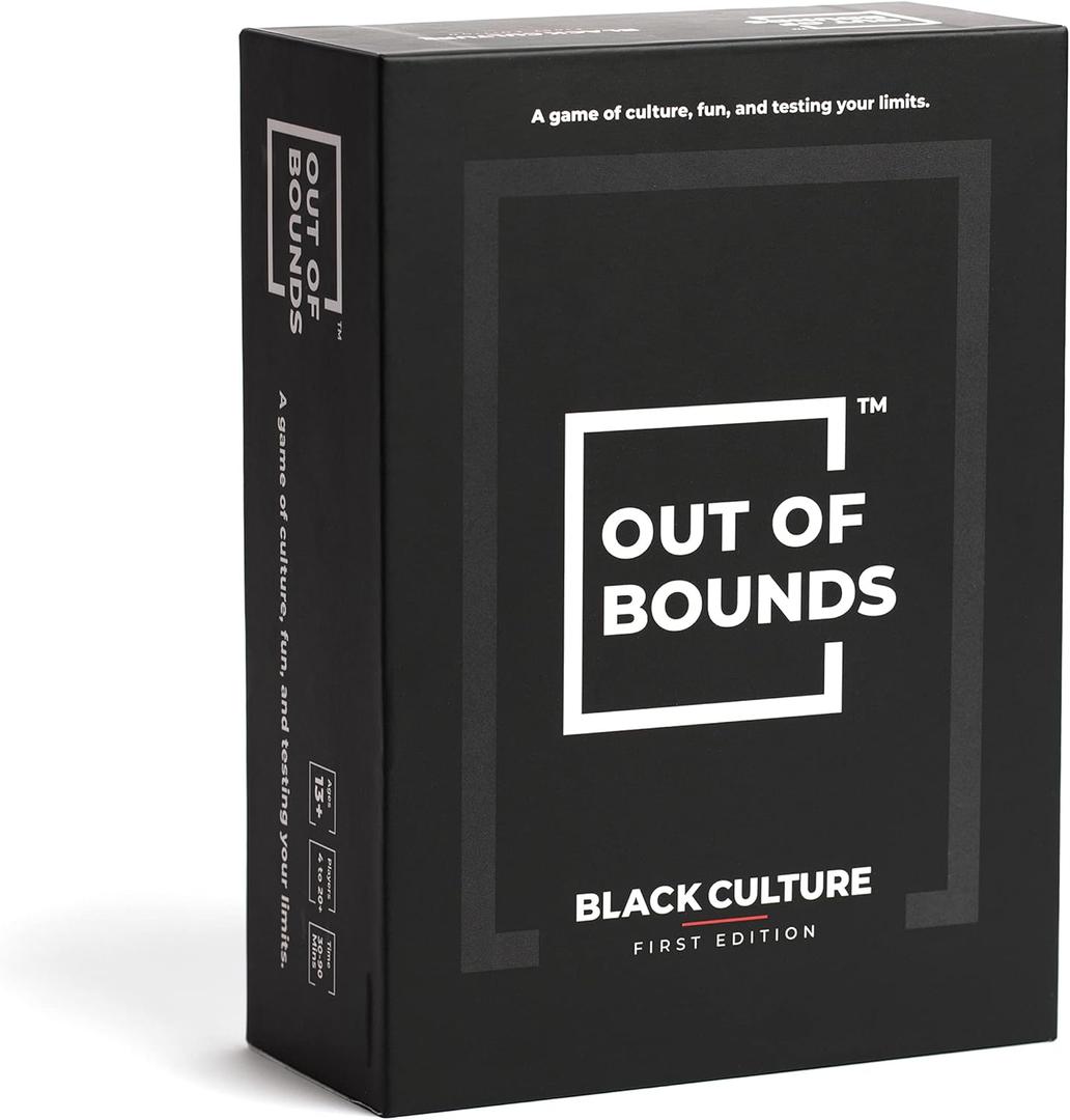 Out Of Bounds: Black Culture - Fun Black Taboo Card Game Of Guessing