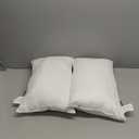 MIULEE Set of 2 Throw Pillow Inserts 12x20 Inches, Nowoven Decorative Pillow Inserts for Living Room