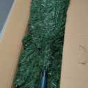 ININ 8FT Slim Pencil Christmas Tree, Artificial Tall Skinny Xmas Tree with 700 Branch Tips, Perfect for Home/ Office/ Party Decoration, Metal Hinges & Foldable Base.(Unlit)