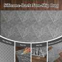 Carpet Living Room Bedroom, Glue Free, Anti Slip, Removable, Washable Spliced Carpet(15.75''x 15.75''x 0.38''Thick) Unit Rug 12pcs