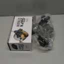 Kitchen Gizmo Snap N' Strain - Silicone Pasta Strainer Clip-On for Pots and Pans - Heat Resistant Colander for Vegetables and Noodles - Kitchen Gadgets for Cooking - Space-Saving Design - Gray