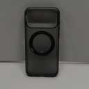 TORRAS 360 Magnetic Stand for iPhone 17 Pro Max Case, [Fit for MagSafe] [4X Military-Grade Protection] Slim Case for iPhone 17 Pro Max 6.9", Translucent Obsidian Black, Ostand O3 Fitness Series