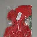 2 Pack Red Christmas Bows Outdoor Decorations,12x20 Large Christmas Tree Topper Bow, Velvet Wreath Bow with Glitter Gold Edge for Xmas Home Front Door Decor