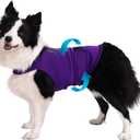 Dog Anxiety Vest & Calming Shirt Soft Thunder Jacket for Fireworks, Vet Visits & Separation Anxiety No Medication or Training Comfort for Small, Medium & Large Dogs M