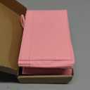 DailyPlus Purse Organizer Insert with Zipper Felt Bag Organizer for Tote Purse Bag Pink Medium