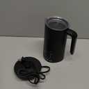 Instant Pot Milk Frother, 4-in-1 Electric Milk Steamer, 10oz/295ml Automatic Hot and Cold Foam Maker and Milk Warmer for Latte, Cappuccinos, Macchiato, From the Makers of Instant 500W, Black