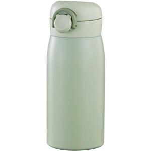 12 oz Mini Water Bottle Small Stainless Steel Thermoses - Insulated Vacuum, Leak Proof, Keeps Drinks Hot/Cold - Ideal for Coffee, beverage, Water - Green