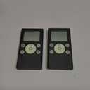 GiveBest 800W Wall Outlet Space Heater with Remote,LED Display Small Plug in Electric Heater with Adjustable Thermostat and Timer for rv and Home Office Bathroom Indoor Use,ETL Listed, 2 Pack, Black