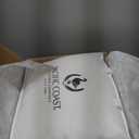 Pacific Coast Down Comforters Queen Size, 100% Cotton Duvet Insert, Extra Fluffy White Comforter, Ultra-Soft, Breathable, All Season Hotel Luxury Bedding Comforters, 8 Corner & Center Loops (90"x90")