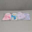 4 Pieces Dog Dresses Dogs Puppy Clothes Summer Princess Pet Dresses Girl Female Doggie Tutu Skirt Apparel for Chihuahua Yorkies Pup Cat Outfit(X-Small)