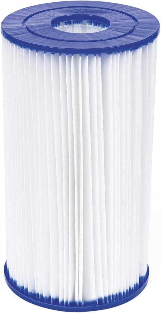Bestway 58095E Type IV or Type B Replacement Cartridge for 2500 Gallon Per Hour Filter Pumps to Keep Pool Water Clean and Clear (Type 4 Previous)