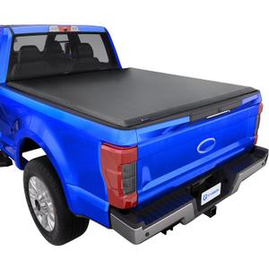 Tyger Auto T1 Soft Roll-up Truck Bed Tonneau Cover Compatible with 2017-2026 Ford F-250 F-350 Super Duty | 6.75' (82") Bed | TG-BC1F9127
