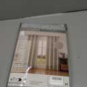 Faux Linen 100% Blackout Curtains for Bedroom, Blackout Curtains 72 Inches Long, White Lined Room Darkening Curtains, Curtain Grommets Drapes, Thermal Curtains (2 Panels, Light Grey)