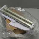 Morena II 12-20 Inch Adjustable Side Curtain Rod Set Pair, 1 Inch Diameter in Nickel