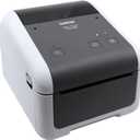 Brother TD-4210D 4-inch Entry Level Direct Thermal Desktop Printer, Print Labels and Receipts, 203dpi, 5ips, USB 2.0