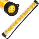 Pickleball Picker Upper Ball Holder, Pickleball Ball Picker Hopper Tube, Pickleball Pickup Tube - Lightweight Pickleball Retriever Collector with Shoulder Strap (Model 1)