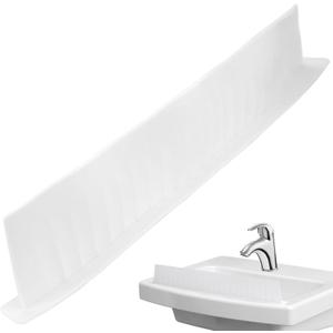 Silicone Sink Splatter Guard, Detachable Kitchen Sink Baffle Board, Splash Protector for Home Kitchen