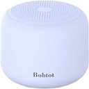 Bobtot Portable Bluetooth Speakers with Strap Easy to Carry, Wireless IPX5 Waterproof Mini Speaker with Loud Stereo Sound, 20 Hours Playtime, Rechargeable Battery, Built-in Microphone, Purple