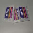 3 x MEFA 15 Sizes Short Coffin Nail Tips - 300 Pcs Half Matte Full Cover Press on Nails, Pre-shape Gel Nail Tips for Nail Extension Home DIY Salon Manicure