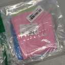 3PCS Silicone Cake Mats Silicone Baking Mat Round Cake Mat with Measurements Non-Stick Heat Resistant Pastry Baking Sheet for Cake Turntable Stand Pizza Fondant Making (Green+Pink+Blue)