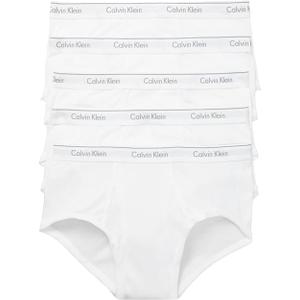 Calvin Klein Underwear Men's Cotton Classic Fit 5-Pack Briefs, Large Size