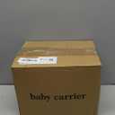 KeaBabies Baby Wrap Carrier - All in 1 Original Baby Carrier Newborn to Toddler Sling, Easy to Wear, Hands Free Bonding, Lightweight, Breathable Infant Wraps (Trendy Black) (One Size (Pack of 1))