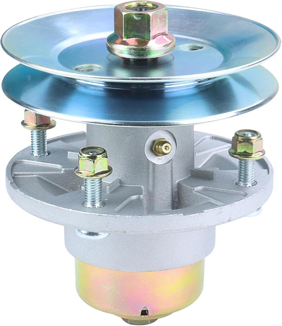 AM144608 Spindle Assembly Kit with UC20697 Pulley for John Deere X330 X350 X380 X390 X570 X580 X590 Z325E Z330M Z330R Z355E Z355R Z375R Z515E Z525E Z530M Z535M Z540M 48" 54" Mower Decks
