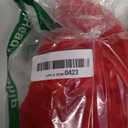 Merry Christmas Santa Hat Adult Santa Claus Hat Ornaments for Men Women Christmas Cap Plush Xmas Hats for Adults Red Christmas Costume Headwear Large Velvet Unisex Christmas Hat Accessories