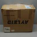 Ayleid Retractable Garden Hose Reel,1/2 in x 100 ft Wall Mounted Hose Reel, with 9- Function Sprayer Nozzle, Any Length Lock/Slow Return System/Wall Mounted/180Swivel Bracket (Grey)