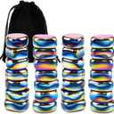 28 Pack Fridge Magnets, Small and Strong Magnets, Strong Refrigerator Magnets Heavy Duty for Whiteboard, Office, Classroom, Kitchen Accessories, Home and Cabinet (Colorful)