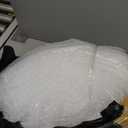 50 Pcs Bubble Pouches Wrap - 12'x12' Clear Bubble Out Bags for Packing Fragile Dishes & China Plates