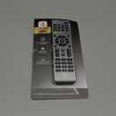 GE 4-Device Universal Remote Control, Designer Series, Brushed Nickel/Silver, 33709