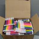 Syhood DIY Kite Bulk Blank Kite Making Kit with Watercolor Pens and String 20 Inch Summer Beach Decorating Coloring Party Set for Craft Outdoor