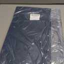 Large Navy Blue Gift Bag with Handles 12 Pack, 13''7''17'' Extra Large Gift Bag with Ribbon Handles, Reusable Heavy Duty Kraft Paper Bags Bulk for Shopping, Wedding, Party, Gift, Retail