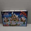 Advent Calendar 2025 Gingerbread House Mini Building Set with Light, 24 Days Countdown Christmas Village Building Blocks with Xmas Tree Train, for Adults Kids Girls Boys Ages 12+